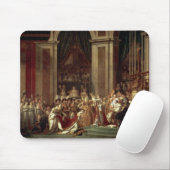 Tapis De Souris Coronation de Napoléon par Jacques-Louis David (Avec souris)