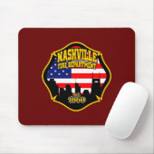 Tapis De Souris Corps de sapeurs-pompiers de Nashville (Avec souris)
