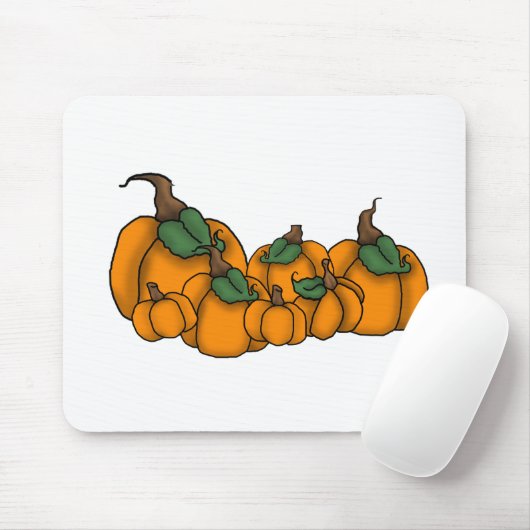 Tapis De Souris Correctif citrouille (Avec souris)