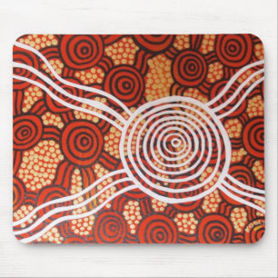 Tapis De Souris Corroboree II Art autochtone