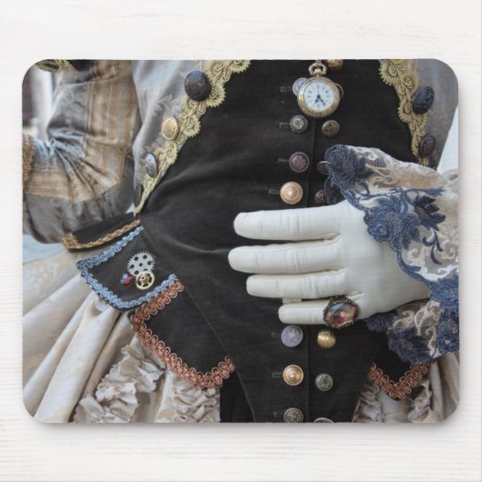 Tapis De Souris Corsage steampunk, Carnaval, Venise (Devant)