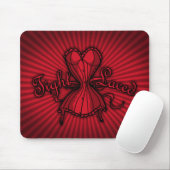 Tapis De Souris Corset Lacé Serré (Avec souris)