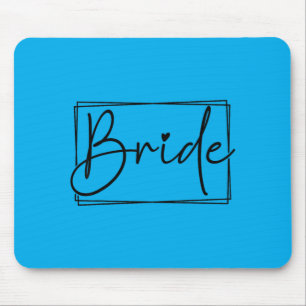 Tapis De Souris Cortège de mariage de mariée Enterrement de vie de