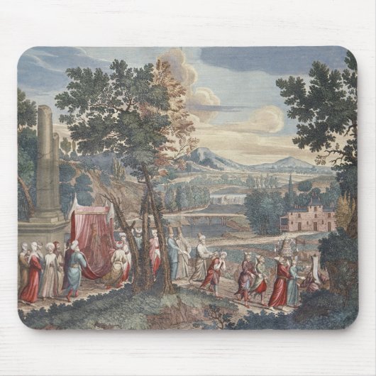 Tapis De Souris Cortège turc de mariage, 1712-13 (Devant)