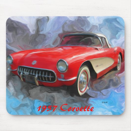 Tapis De Souris Corvette 1957 (Devant)