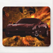 Tapis De Souris Corvette Mousepad (Devant)