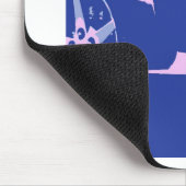 Tapis De Souris Corvette pourpre (Coin)