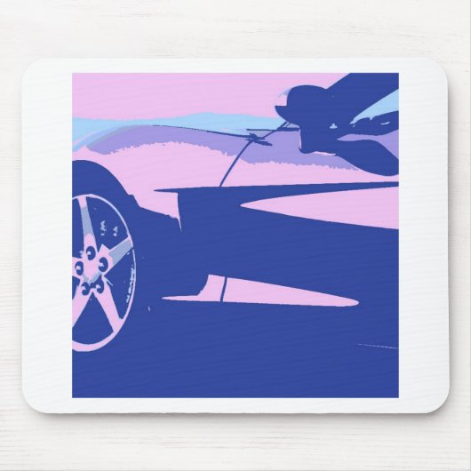 Tapis De Souris Corvette pourpre (Devant)