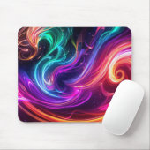 Tapis De Souris Cosmic Flowing Swirls (Avec souris)