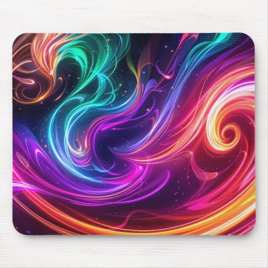 Tapis De Souris Cosmic Flowing Swirls (Devant)