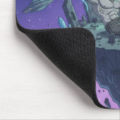 Tapis De Souris Cosmic Showdown — Alien vs Buff Titan (Coin)