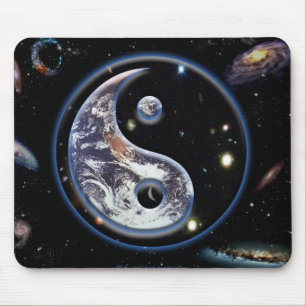 Tapis De Souris Cosmic Yin Yang