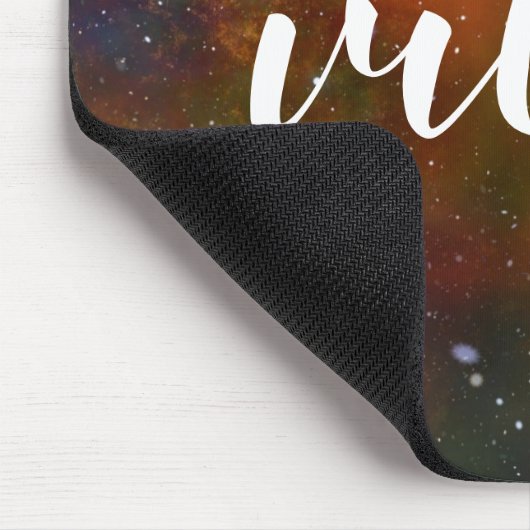 Tapis De Souris Cosmos Space Galaxy Stars Good Vibes seulement Cit (Coin)