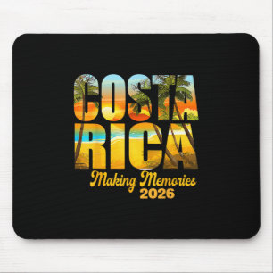 Tapis De Souris Costa Rica 2026 Créer des souvenirs Famille assort
