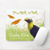 Tapis De Souris Costa Rica Pura Vida Toucan Mousepad (Avec souris)
