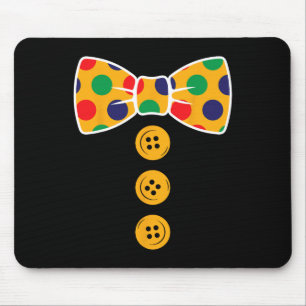Tapis De Souris Costume Clown Halloween Funny Cirque Clown Don The