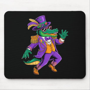 Tapis De Souris Costume d'alligator Mardigator Mardi Gras Hommes E