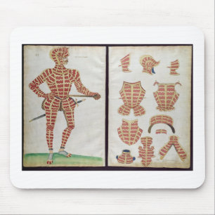 Tapis De Souris Costume d'armure pour le duc de Worcester, 1589