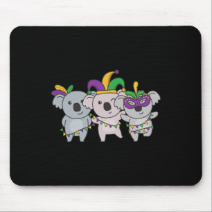 Tapis De Souris Costume de carnaval Mardi Gras Koala