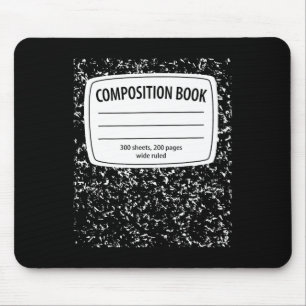 Tapis De Souris Costume de Carnet de composition - Salle de groupe
