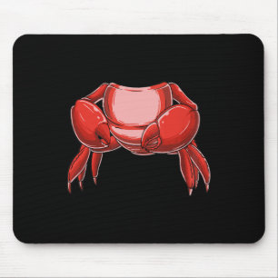 Tapis De Souris Costume De Crabe Sans Tête Amoureux De Crabe De Pê