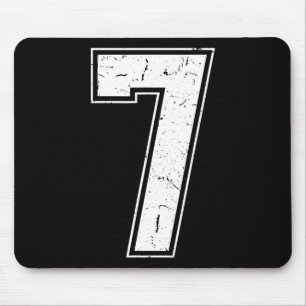 Tapis De Souris Costume de déguisement Number 7 correspondant 67 C