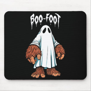 Tapis De Souris Costume de fantôme Bigfoot Halloween sasquatch boo