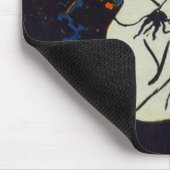 Tapis De Souris Costume de fantôme Citrouille Jack O'Lantern (Coin)