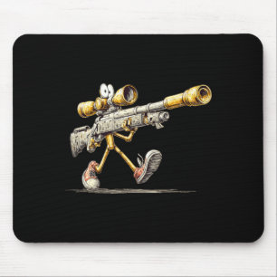 Tapis De Souris Costume de fusil à marche pour tireur d'élite de p