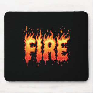 Tapis De Souris Costume De Glace Et De Feu Drôle Halloween 2025 Fa