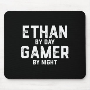 Tapis De Souris Costume de jeu Halloween pour hommes nommé Ethan G