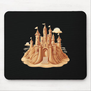 Tapis De Souris Costume de l'événement du château de sable pour ga