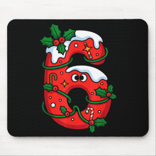 Tapis De Souris Costume de Père Noël numéro 6 Mème de Noël Couple