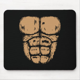 Tapis De Souris Costume de poitrine de singe de Gorilla do-it-your