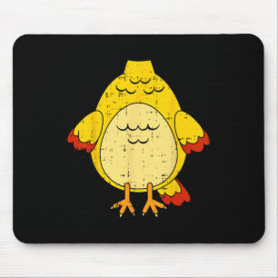 Tapis De Souris Costume de poulet mignon animal facile Halloween c
