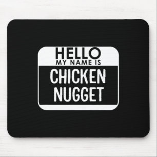 Tapis De Souris Costume de poulet Nugget amusant Dernière minute f
