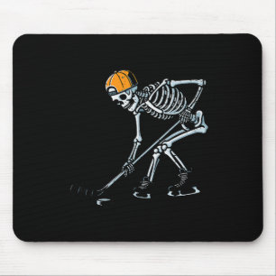 Tapis De Souris Costume de squelette de hockey sur glace pour garç