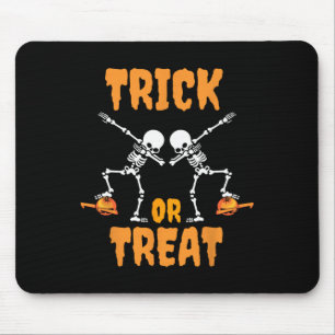 Tapis De Souris Costume de squelette zombie de citrouille garçons