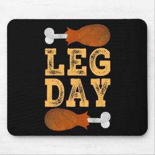 Tapis De Souris Costume de Thanksgiving Jour de jambes Gym Pèlerin
