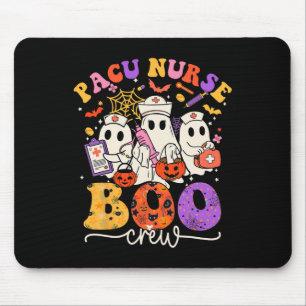 Tapis De Souris Costume d'équipage Boo Drôle Nourriture Fantôme Ha