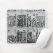 Tapis De Souris Costume des coeurs illustrant 'le Plot papal (Avec souris)