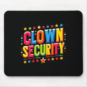 Tapis De Souris Costume d'Halloween de sécurité des clowns