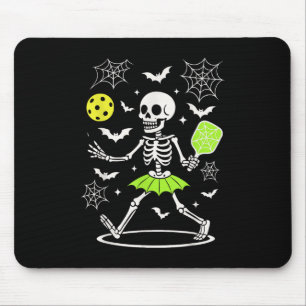 Tapis De Souris Costume d'Halloween Pickleball, Saison Éffrayante