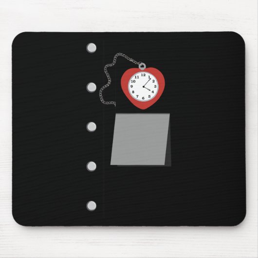 Tapis De Souris Costume Homme Tin Halloween Assistant De Oz Tinman (Devant)