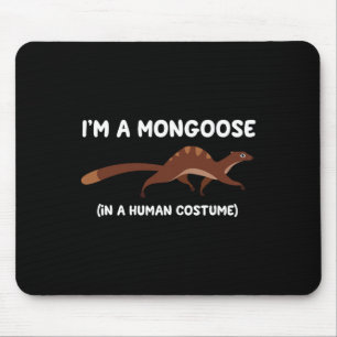 Tapis De Souris Costume mongole drôle Halloween Graphique