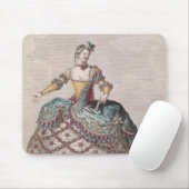 Tapis De Souris Costume pour une femme indienne (Avec souris)