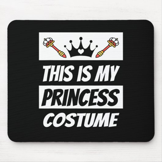 Tapis De Souris Costume princesse rétro Halloween Costume (Devant)