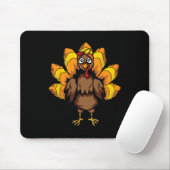Tapis De Souris Costume Turquie Thanksgiving Day mignon Automne au (Avec souris)