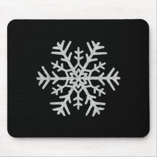 Tapis De Souris Costumes de Noël flocon de neige d'hiver hommes fe