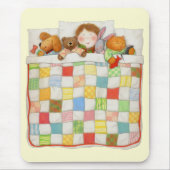Tapis De Souris COSY QUILT Mousepad - Jaune (Devant)